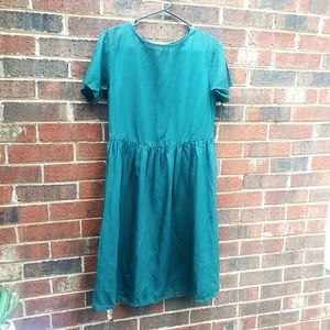 Tradlands Emerald Green Nico Dress